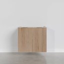 Ver imagem 6 de Balcão 2 Portas 80cm Sem Tampo Sem Rodapé Puxador 150mm Ipanema CabeCasa MadeiraOriginals