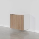 Ver imagem 7 de Balcão 2 Portas 80cm Sem Tampo Sem Rodapé Puxador 150mm Ipanema CabeCasa MadeiraOriginals