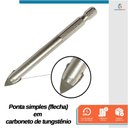 Ver imagem 2 de Broca para Vidro Porcelanato Cerâmica Ponta Tungstênio 4mm - Starfer