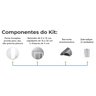 Kit Porta Primed Regulável 140 920x2100x35mm - Eucatex - 3