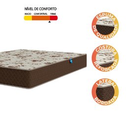 Colchão Casal UMAFLEX Umaflex D33 Marquês 138x188x19 - Suporta Até 90kg Por Pessoa - 3