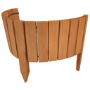 Ver imagem 3 de Kit 2 Metros Cerca de Madeira Contenção Limitador Divisor Stain Mogno