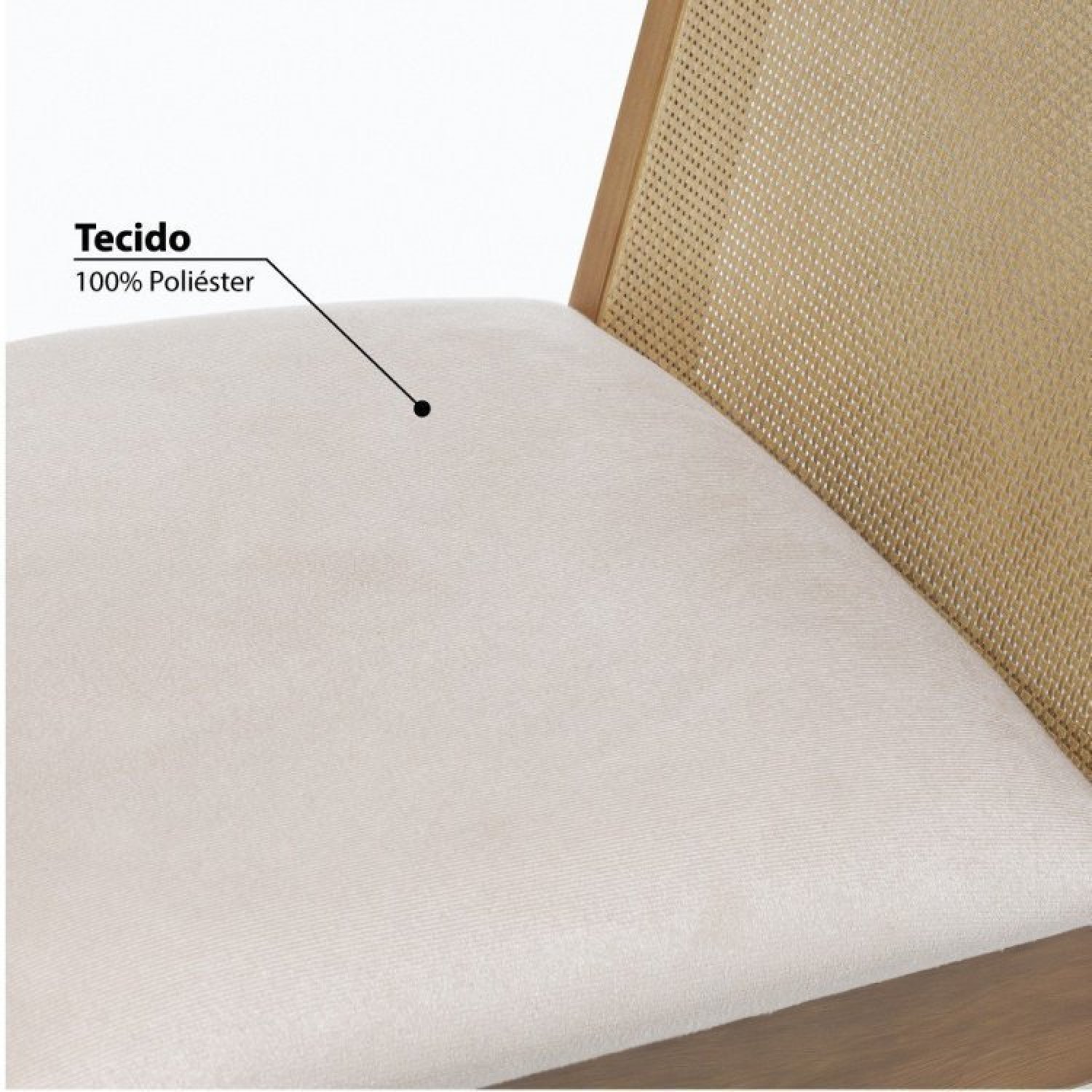 Mesa Bistrô Redonda com 2 Banquetas Íris Eucalipto Casatema - 7