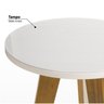 Mesa Bistrô Redonda com 2 Banquetas Íris Eucalipto Casatema MadeiraOriginals - 3