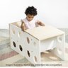 Mesa e Cadeira Infantil Cubo Montessoriano Casatema MadeiraOriginals - 14