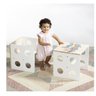 Mesa e Cadeira Infantil Cubo Montessoriano Casatema MadeiraOriginals - 1