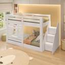 Ver imagem 3 de Beliche Montessoriano Star Plus com Janela Casatema MadeiraOriginals Branco