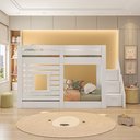 Ver imagem 1 de Beliche Montessoriano Star Plus com Janela Casatema MadeiraOriginals Branco
