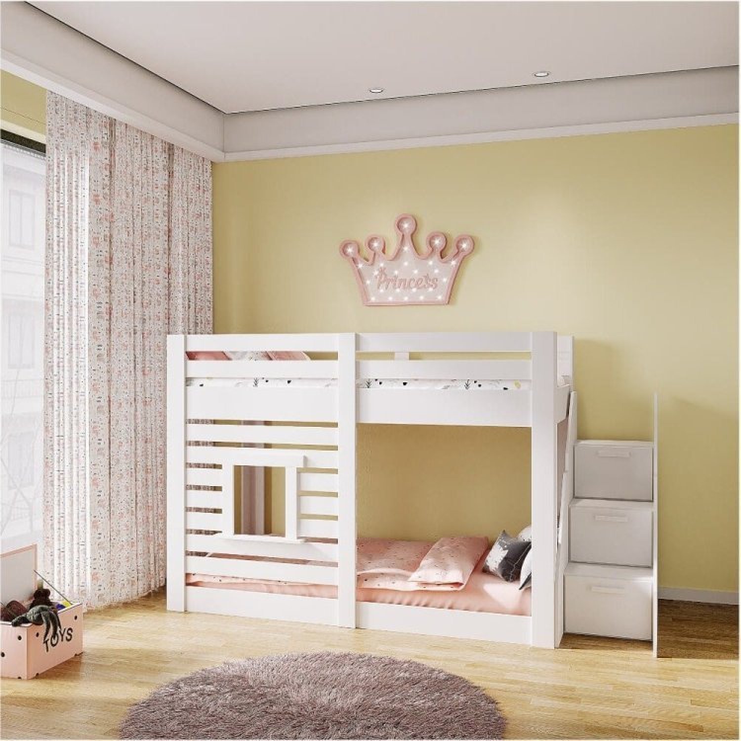 Beliche Montessoriano Star Plus com Janela e Escada Lateral Casatema - 4