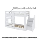 Ver imagem 5 de Beliche Montessoriano Star Plus com Janela e Escada Lateral Casatema MadeiraOriginals Branco