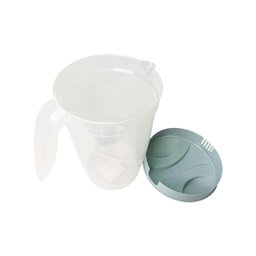 Jarra Grey de Plástico 2 Litros com Tampa para Servir Bebidas - 3