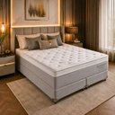 Ver imagem 5 de Colchão Casal Sr Life Resilience Molas Ensacadas Espuma D33 138x188x38cm Cinza