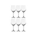 Ver imagem 1 de Jogo 6 Taças Água/Vinho Barone 385ml Vidro Nadir Figueiredo (7156)