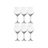 Jogo 6 Taças Água/Vinho Barone 385ml Vidro Nadir Figueiredo (7156) - 1