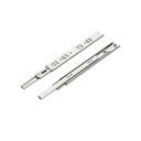 Ver imagem 1 de Corrediça Telescópica Larga 500 Mm Zinco Branco Avulsa