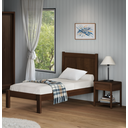 Ver imagem 5 de Mesa de Cabeceira 1 Gaveta de Madeira Maciça Modena