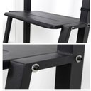 Ver imagem 2 de SUPORTE PEDESTAL PARA TV MOVEL COM PRATELEIRA E RODINHAS ESTANTE PARA MONITOR