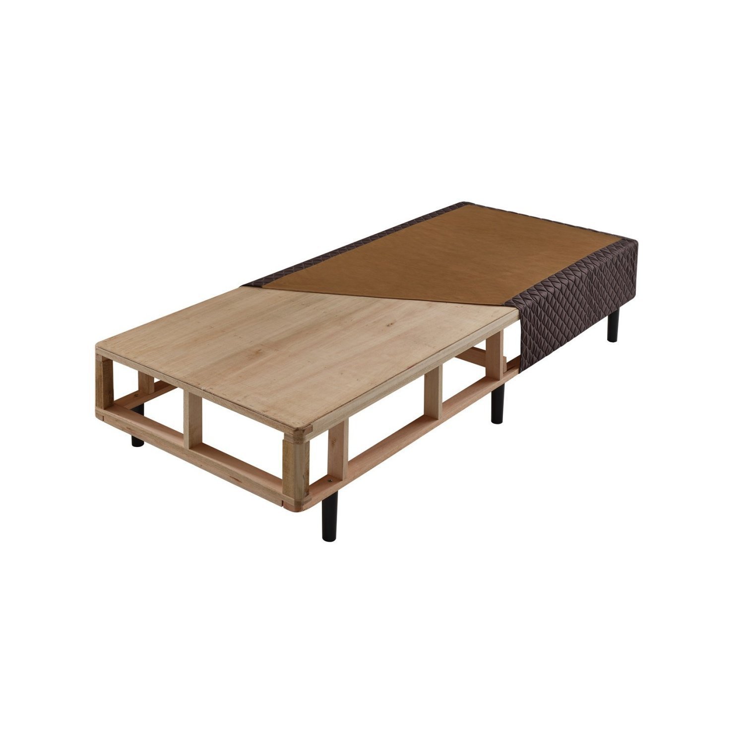 Base Box Somiê Solteiro Eco Malha  40x96x203cm - 2