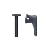 Ver imagem 5 de Abridor de Coco Utilita Furador Aço Inox Cabo Polipropileno Haste de Limpeza Cinza Tramontina
