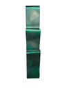 Ver imagem 1 de Decoração Escultura de Parede Abstrata em Aço Cor Verde Exclusiva no Brasil Base em MDF Para Sala Q