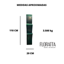 Ver imagem 4 de Decoração Escultura de Parede Abstrata em Aço Cor Verde Exclusiva no Brasil Base em MDF Para Sala Q