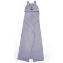 Ver imagem 2 de Manta com Capuz Buettner Microfibra Infantil Teddy 90cmx90cm Cinza Claro