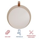 Ver imagem 5 de Espelheira Para Banheiro Alça em Couro Lua Espresso Móveis