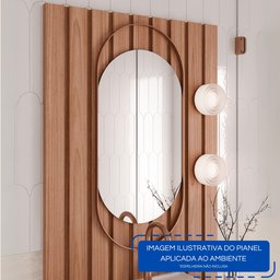 Painel Ripado 60cm Espresso Móveis - 4