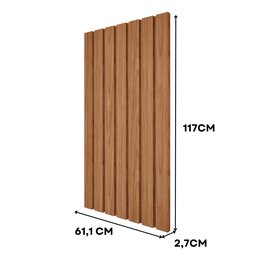 Painel Ripado 60cm Espresso Móveis - 2