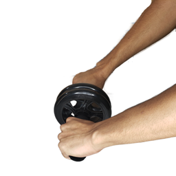 Roda Larga Dupla Aparelho Exercício Abdominal Abwhell Prime - 6