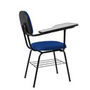 Ver imagem 2 de Cadeira Universitária Secretária com Porta Livros 