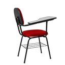 Ver imagem 2 de Cadeira Universitária Secretária com Porta Livros