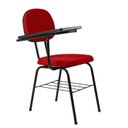 Ver imagem 7 de Cadeira Universitária Secretária com Porta Livros