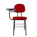 Ver imagem 5 de Cadeira Universitária Secretária com Porta Livros