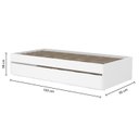 Ver imagem 6 de Bicama Solteiro Infantil Casinha Atenas com Grade Politorno Casatema MadeiraOriginals