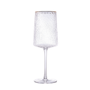 Ver imagem 2 de Taça para Vinho de Cristal com Fio de Ouro Petra 600ml Incolor Lyor