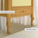 Ver imagem 7 de Berço Mini Cama em Madeira Maciça Versailles Plus