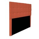 Ver imagem 1 de Cabeceira Estofada Manchester 160 Cm Queen Size Suede - Doce Sonho Móveis Cor Terracota