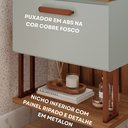 Ver imagem 3 de Gabinete Suspenso com Cuba 60cm Mari Espresso Móveis Verde/Pistache
