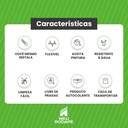 Ver imagem 5 de Rodapé Moldura Autocolante Flexível 7cm - 10 Metros