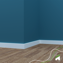 Ver imagem 6 de Rodapé Moldura Autocolante Flexível 7cm - 10 Metros