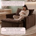 Ver imagem 6 de Poltrona de Amamentação Retrátil Base Madeira Maciça Encanto
