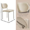 Ver imagem 3 de Conjunto Sala de Jantar Mesa Malta 120cm Tampo Laqueado Vidro Canto Moeda e 4 Cadeiras Marchezine