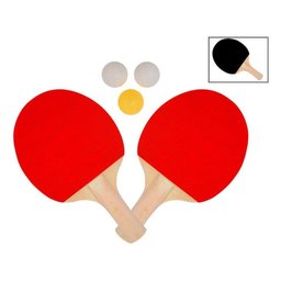 Raquetes Tênis De Mesa Ping Pong 2 Raquetes 3 Bolinhas - 2