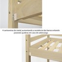 Ver imagem 6 de Beliche Montessoriano Prime com Escorregador Casatema MadeiraOriginals