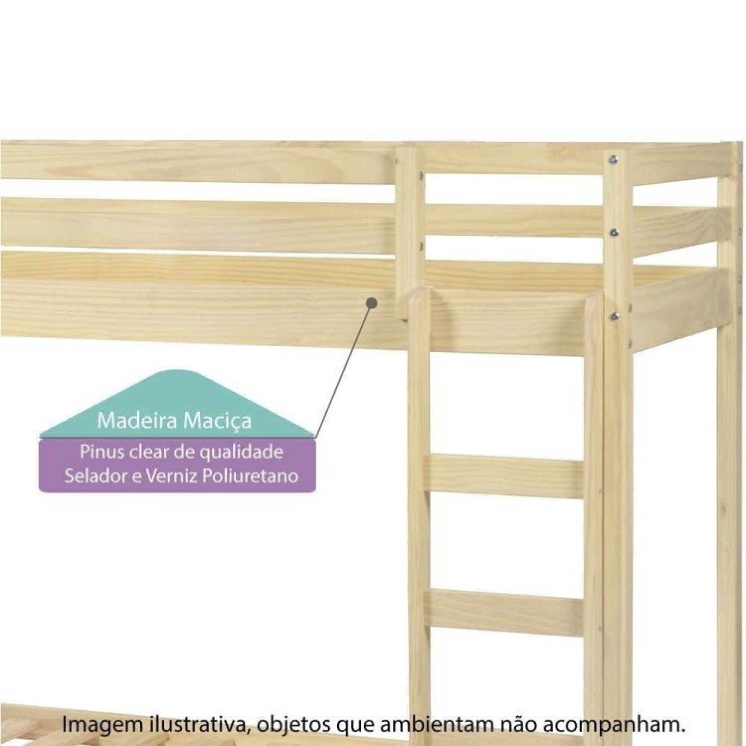 Beliche Montessoriano Prime com Escorregador Natural Casatema - 3