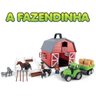 Brinquedo Fazendinha Educativa com celeiro Poliplac - 5