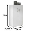 Ver imagem 3 de Armario Multiuso Organizador Rosana 2 Portas - Ajl Moveis