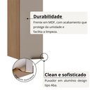 Ver imagem 4 de Armário Aéreo 1 Porta 20cm Vitra Luciane Móveis