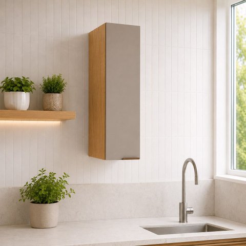 Armário Aéreo 1 Porta 20cm Vitra Luciane Móveis